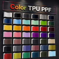 Film de protection de peinture haute brillance 8,5 mil, norme américaine, base TPU, film de protection de voiture professionnel en TPU
