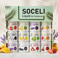 Vente en gros de désodorisant liquide parfumé naturel SOCELI en canette avec logo personnalisé pour les détaillants de produits bio