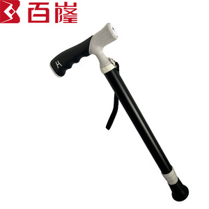 Bâton de marche télescopique Blum, longueur réglable 38-105 cm, bâton de randonnée en alliage de titane pour personnes âgées - Product Image 3