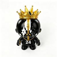 Figurine de clown couronne en PVC ABS personnalisable, jouet promotionnel en boîte mystère, 8 cm, à collectionner pour garçons de 14 ans et plus