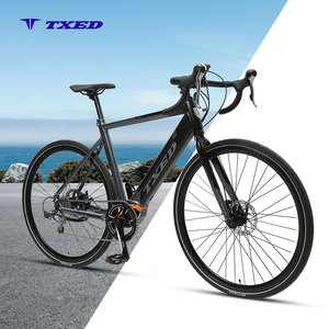 Vélo électrique de course TXED de haute qualité avec <span class=keywords><strong>moteur</strong></span> <span class=keywords><strong>central</strong></span>, 20 vitesses, batterie lithium 36V 7.8Ah, vélo de route électrique - Product Image 1