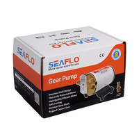 Pompe à engrenages à huile chaude haute température liquide lubrifiant visqueux avec moteur 12v pompe de transfert de carburant pour chargeur transfert d'huile