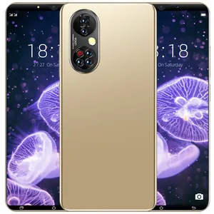 OEM P50 Pro 5.3英寸高清，带人脸标识4g四核随机存取存储器16GB只读存储器1TB手机安卓12.0手机