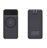 Cargador Móvil Multifunción con Logotipo Personalizado, Carga Rápida de 20W, Banco de Energía Inalámbrico Magnético de 10000mAh con Enchufe de CA y Cables