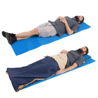 Tapis de camping pliable anti-humidité et antidérapant en IXPE avec feuille d'aluminium, épaisseur 1,8 cm, pour pique-nique et couchage en extérieur, directement de l'usine