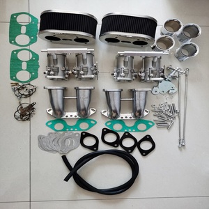 Cuerpo de Aceleración Doble <span class=keywords><strong>IDF</strong></span> con Bocina, Conector TPS y Filtro, Tipo Dividido para Porsche 914 - Product Image 6