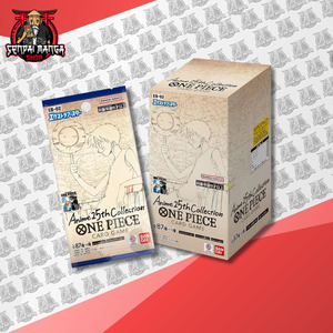 Boîte de 500 cartes de jeu d'anime Extra Booster Collection 25ème Anniversaire EB02, fabriquée au Japon en papier durable, livraison manuelle - Product Image 1