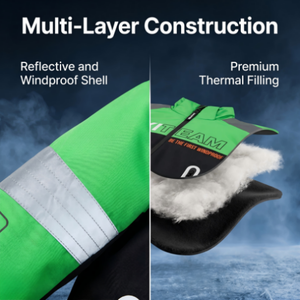 Schnelltrocknende <span class=keywords><strong>Softshell</strong></span> Kinder-Skijacke Winddichte Leichte Schneejacke für Junior-Skiauftritte und -Training - Product Image 4