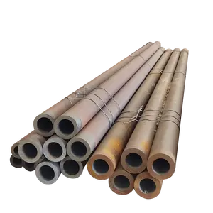 HDT管材1.0425碳Astm A53 Sch40钢管供应商4130定制小尺寸合金精密无缝钢管