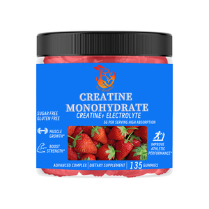 Fast Shipping <b>Creatine</b> Monohydrate Gummies Supports Muscle Growth & Strength with Electrolytes Workout Recqovery Supplement - Product Image 1