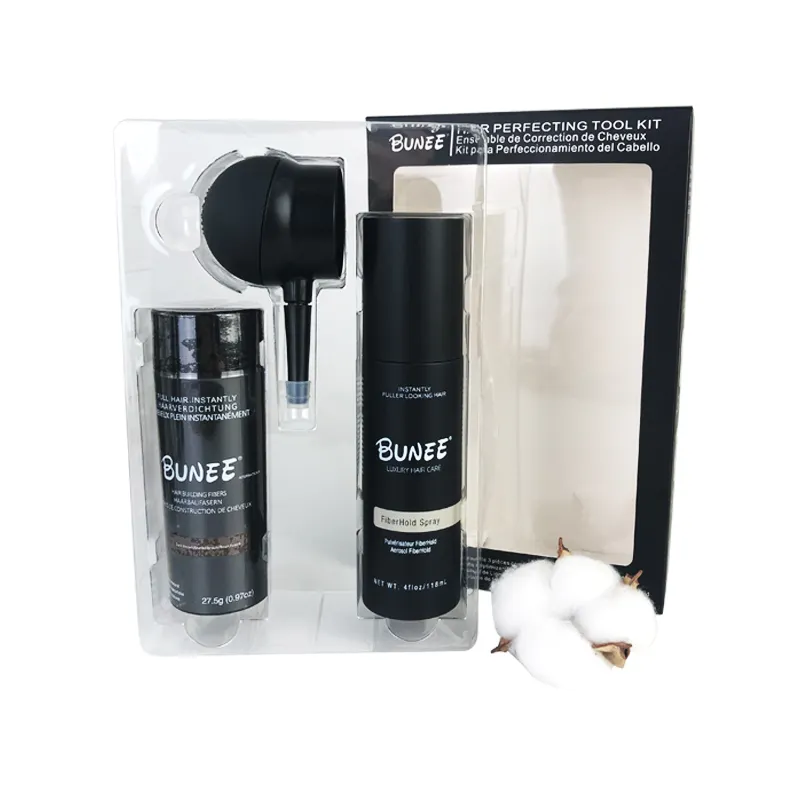 OEM Bunee Keratine hair spray applicator haar verdikking vezels set