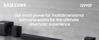 Sistem Speaker Home Theater Samsung, Soundbar HW-Q990F dengan Subwoofer dan Speaker Belakang 11.1.4 Ch Subwoofer untuk Proyektor