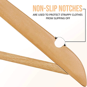 Perchas Madera Wholesales Custom Wooden Pant Skirt <strong>Coat</strong> Bikini Baby Kids <strong>Children</strong> Laundry Suit <strong>Hanger</strong> With Logo for Cloths Store - Product Image 3