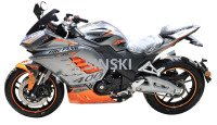 2023 desain baru Balap Keren motor gas 17 inci jarak jauh 1000km 130km/jam 150cc/400cc Chopper sepeda motor