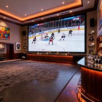 Écran LED personnalisable de 431 pouces pour regarder des matchs de hockey sur glace, boutique spécialisée haut de gamme pour les clubs