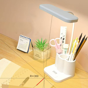 Hiện Đại Mắt Thân Thiện Với Linh Hoạt Bendable Đèn Bàn, Cao Cấp Nghiên Cứu Đọc Sách Văn Phòng Học Tập Đèn Bàn Với Bút Chủ Lưu Trữ - Product Image 5