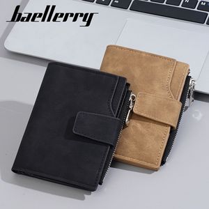 กระเป๋าสตางค์แบบซิปขนาดเล็ก Baellerry สำหรับทุกเพศทุกวัย สีพื้น พร้อมช่องใส่บัตร ใช้ได้ทุกวัน - Product Image 4