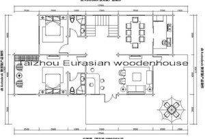 Gran Oferta: Moderna Villa Grande de Madera de Dos Pisos para Familias, con Dormitorios y Entrada. Kits de Estructura de Madera Prefabricada de Nivel Básico para Uso Exterior. - Product Image 3