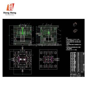 خدمة تصميم CAD متكاملة، قوالب حقن البلاستيك، عروض ثلاثية الأبعاد، تخطيط متكامل، رسومات قوالب مخصصة حسب الطلب، نموذج SM - Product Image 6