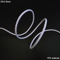 Kabel Pengisi Daya Multifungsi Multi Kepala dengan 3 Penutup TPE, 8 Pin Micro USB Tipe C 3 in 1