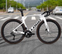 Ensemble de cadre de vélo de route en fibre de carbone CAMP, certifié UCI, technologie professionnelle, option de logo personnalisé, peinture monochrome incluse