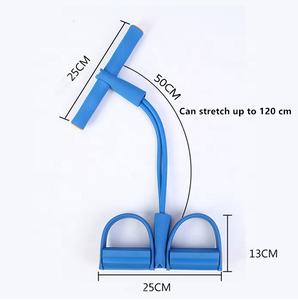 Corda Elastica Multifunzione per <span class=keywords><strong>Esercizi</strong></span> di <span class=keywords><strong>Fitness</strong></span>, Yoga e Palestra con Pedale per Mani e Piedi - Product Image 4