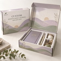 Boîte à courrier personnalisée brillante pour journal, boîte cadeau en papier pour emballage d'abonnement e-commerce