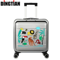 Valise à roulettes 19 pouces en ABS et PC avec ouverture frontale, compartiment pour ordinateur portable, sac de voyage personnalisé, promotion