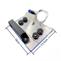 Cadre de meuleuse d'angle de chanfreinage, support de chanfreinage à 45 degrés meuleuse d'angle de type 100 outils de coupe de Machine de chanfreinage de carreaux portables