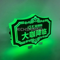 Letrero LED Personalizado Richshining con Logotipo, Tablero de Mensajes LED Programable por Aplicación, Tablero de Letras LED Digital Desplazable para Bares y Clubes
