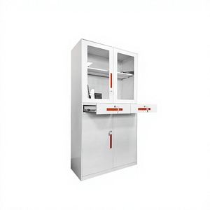 Premium Grade Steel Office Modern Style Triple-Door Metal <b>Locker</b> Detachable Structure for Gym School Office with OEM Option - Product Image 2