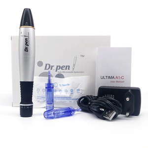 <span class=keywords><strong>Dr</strong></span>.<span class=keywords><strong>pen</strong></span> <span class=keywords><strong>Ultima</strong></span> <span class=keywords><strong>A1</strong></span>-C Stylo de Microneedling Filaire Professionnel, Dermapen à Profondeur d'Aiguille Réglable, Appareil de Soin de la Peau avec Cartouche 12 Aiguilles - Product Image 1