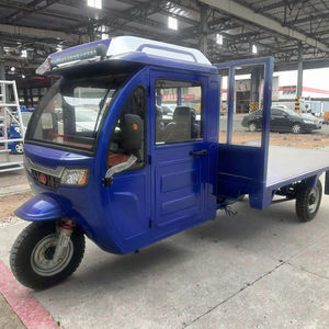 MANOT Factory Outlet Tricycle cargo à 3 roues Tricycle électrique Mini benne basculante Camion à benne électrique avec cabine - Product Image 1