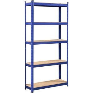 Metal Boltless <b>Shelf</b> 5-Tier Light Duty Shelving Garage and Home Use Storage Rack Galvanized <b>Shelf</b> Adjustable Metal Utility <b>Shelf</b> - Product Image 1