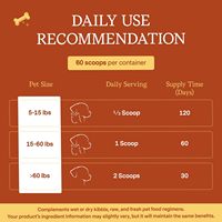 Vente en gros de compléments alimentaires pour animaux de compagnie en marque privée, probiotiques en poudre pour chiens et chats, sans céréales, riches en protéines, soutien immunitaire