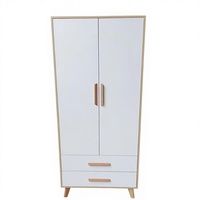 Armoire de Chambre Moderne de Luxe Design Moderne Vestiaire Meuble Style Européen Plusieurs Tailles Disponibles