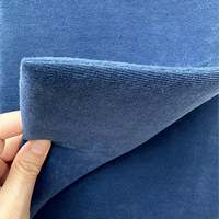 Tissu en velours composite double face avec support en mousse pour l'intérieur des voitures, les fournitures médicales et les équipements de protection
