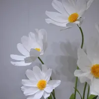 Bunga Daisy Kertas Raksasa untuk Dekorasi Jalan Pernikahan, Latar Belakang Pesta Ulang Tahun, Hiasan Rumah, Tata Letak Bunga Daisy di Jendela