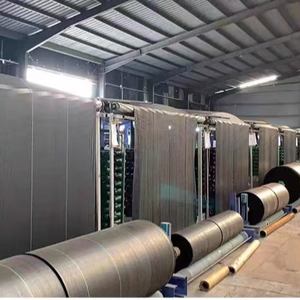 Kiểm soát cỏ dại vải PE lớp phủ nhự<span class=keywords><strong>a</strong></span> phim 70g/m² PP dệt màng cho nông nghiệp Cỏ Dại rào cản vải - Product Image 6