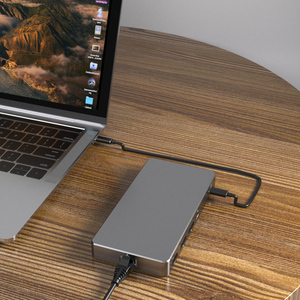 Thunderbolt 4 Docking Station 3 Monitores 8K o Triple 4K @ 60Hz Pantalla para Thunderbolt 3/4/USB C Windows, <span class=keywords><strong>MacBook</strong></span> <span class=keywords><strong>Pro</strong></span> 40 Gb/s - Product Image 3