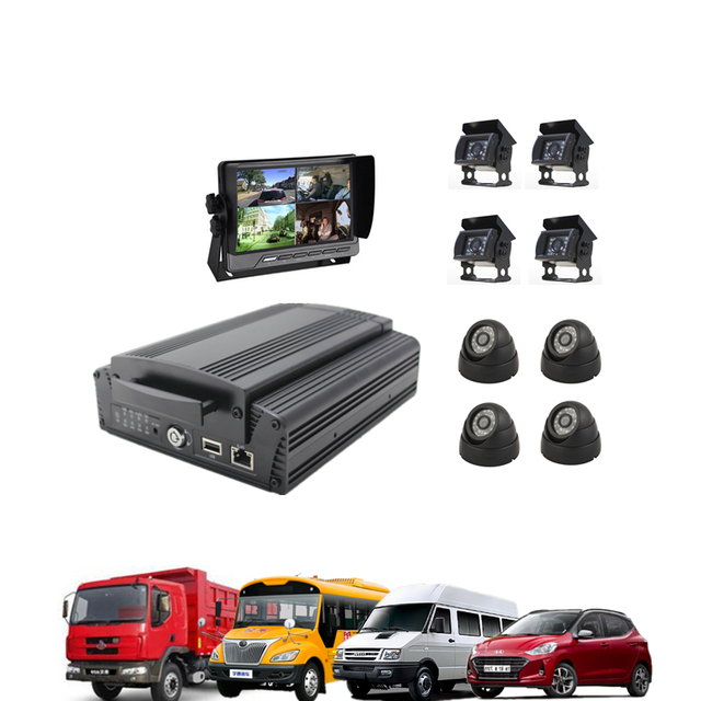 Recoda M728 H.264 8CH MDVR D1 4G WiFi GPS Mobile Vehicle DVR with 2TB HDD for Van/Taxi/Bus/Truck