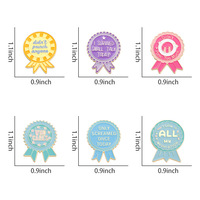 Broche en émail amusante en forme de médaille de dessin animé, badge créatif pour vêtements, sac à dos, chapeau, revers – Bijou de mode cool et mignon
