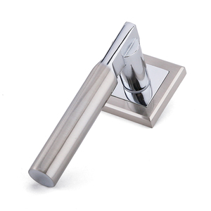 Manija de Puerta de Aleación de Aluminio de Estilo Europeo Moderno, Directo de Fábrica, con Acabado Antiguo de Lujo, Palanca Interna para Puerta Interior de Madera - Product Image 1