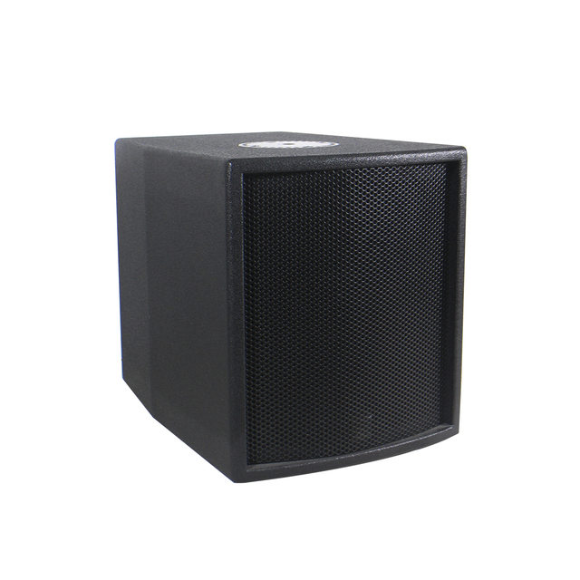 Professional Dante Audio 8 Inch 120W Active Sub Woofer Box with DSP, POE Power Supply for Stage, PA Public Address System