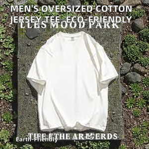 Camiseta de Verano para Hombre, Estilo Jersey, Casual, Lisa, Teñida, de Manga Corta, Holgada, Ecológica, 100% Algodón, Estilo Hip-Hop - Product Image 2