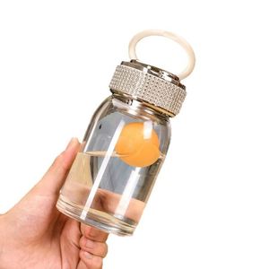 Rhinestone Decor Light Luxury Stylish Water Cup 2025 New Design High Borosilicate Glass Cup Heat Resistant Tea Steeping Mug - Product Image 5