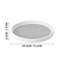 Étagère Rotative Multifonctionnelle pour Épices de Cuisine, Organisateur de Condiments, Support de Bouteilles d'Assaisonnement, Boîte de Rangement en Plastique
