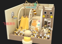 Équipement de terrain de jeux intérieur, structure de jeu souple multi-niveaux, parc d'attractions commercial pour enfants, labyrinthe personnalisé, certifié CE EN1176