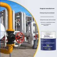 Fournisseur de peinture industrielle à base d'eau Bunkerway Revêtement en bois métallique à séchage rapide écologique Durable de haute qualité