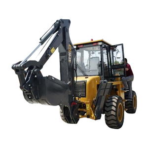 Minicargadora retroexcavadora WZ30-25 usada XCMG con cucharón y excavadora, con precio - Product Image 1